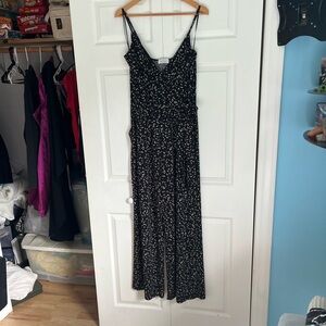 Kayleigh Black and White Women's Romper